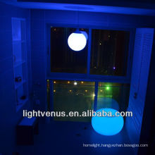 Multi color outdoor hanging led light ball